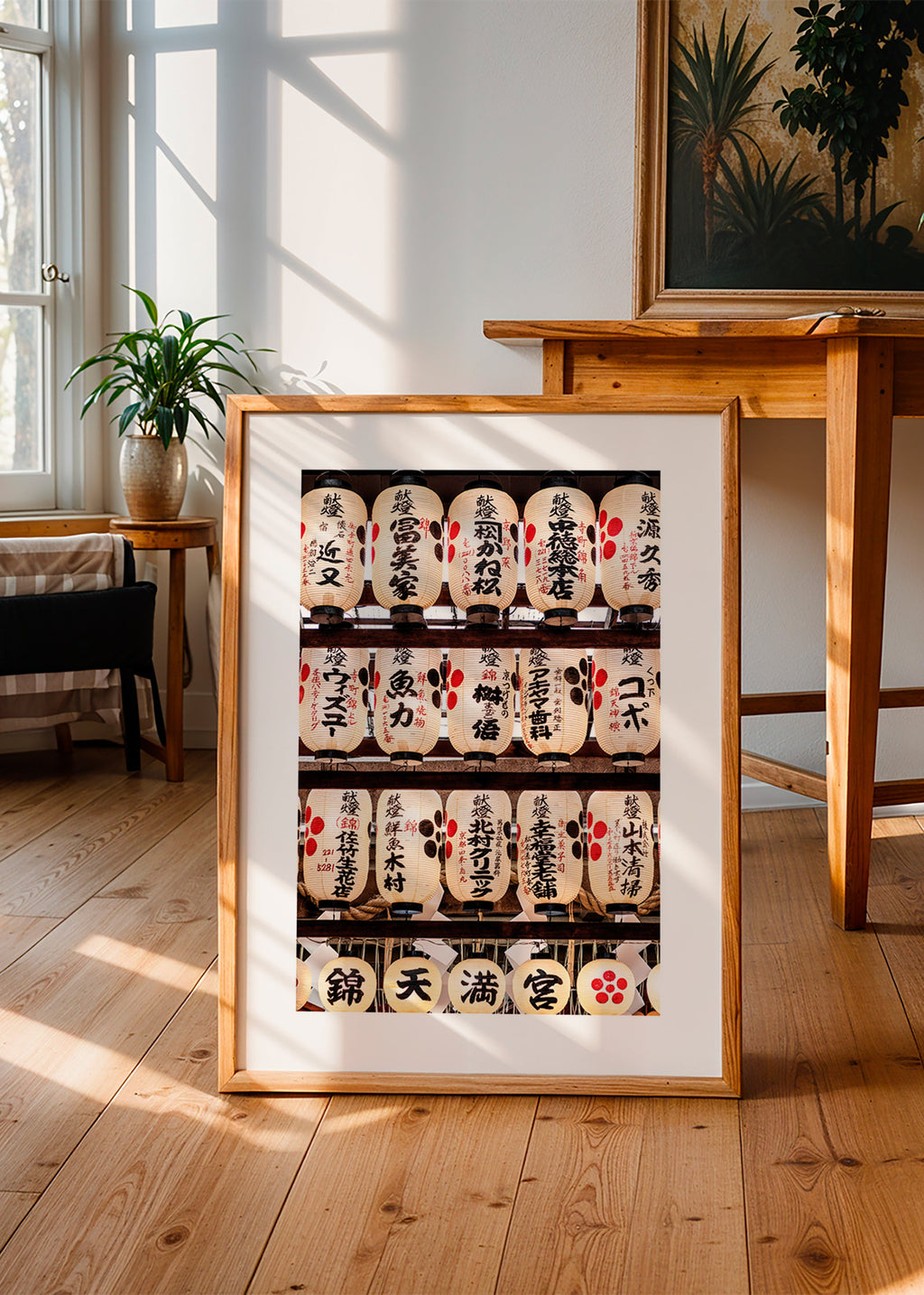 Fotografi av japanska lyktor på rad – Product1