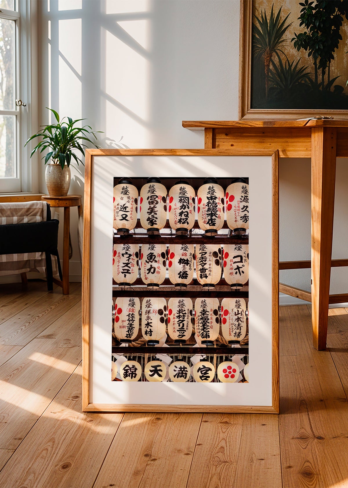 Fotografi av japanska lyktor på rad – Product1