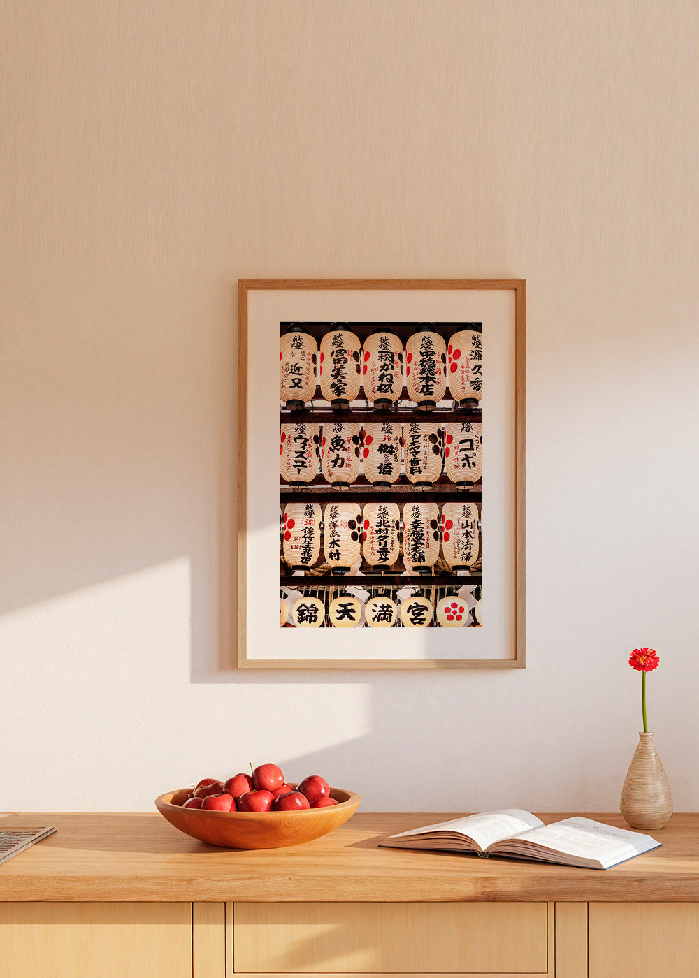 Fotografi av japanska lyktor på rad – Product3
