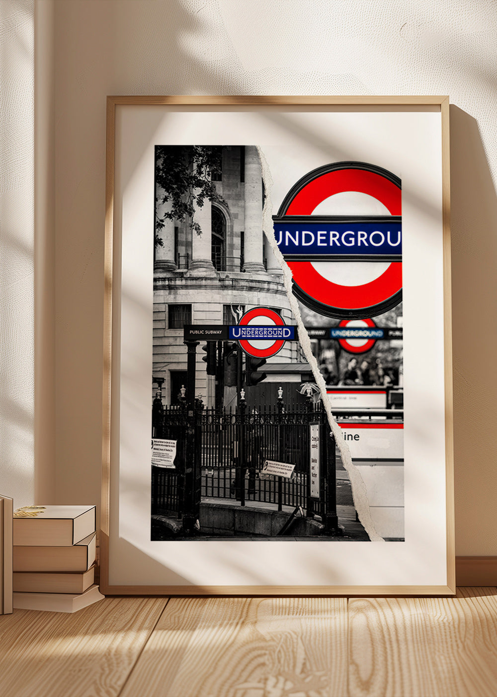Stadskonst med Underground-skylt från London – Product1