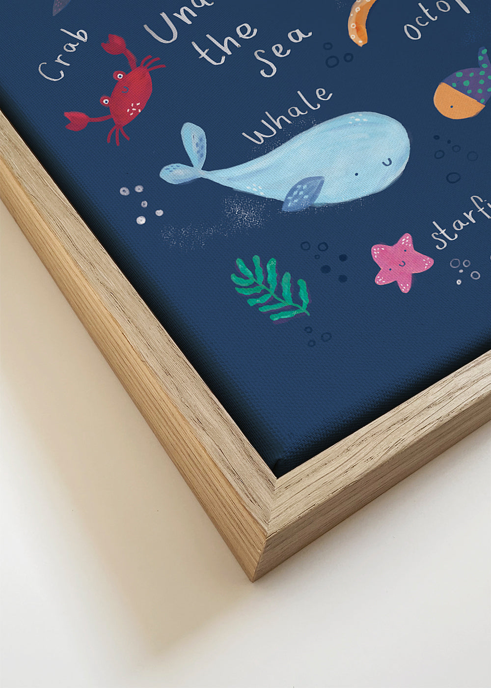 Barnposter: bläckfisk under havet