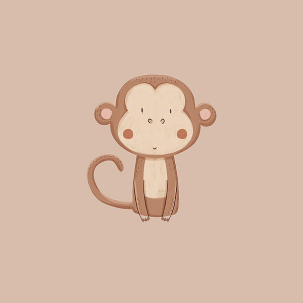 Minimalistisk apa illustration