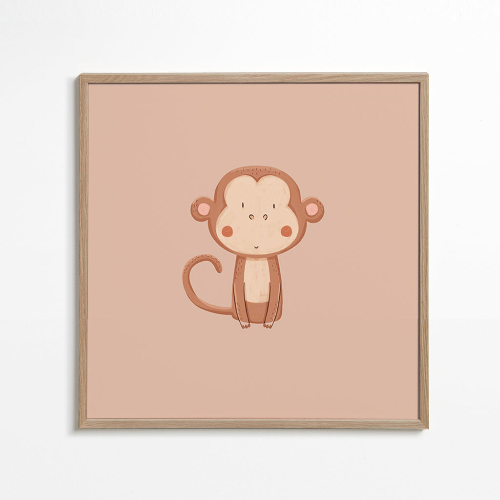 Minimalistisk apa illustration