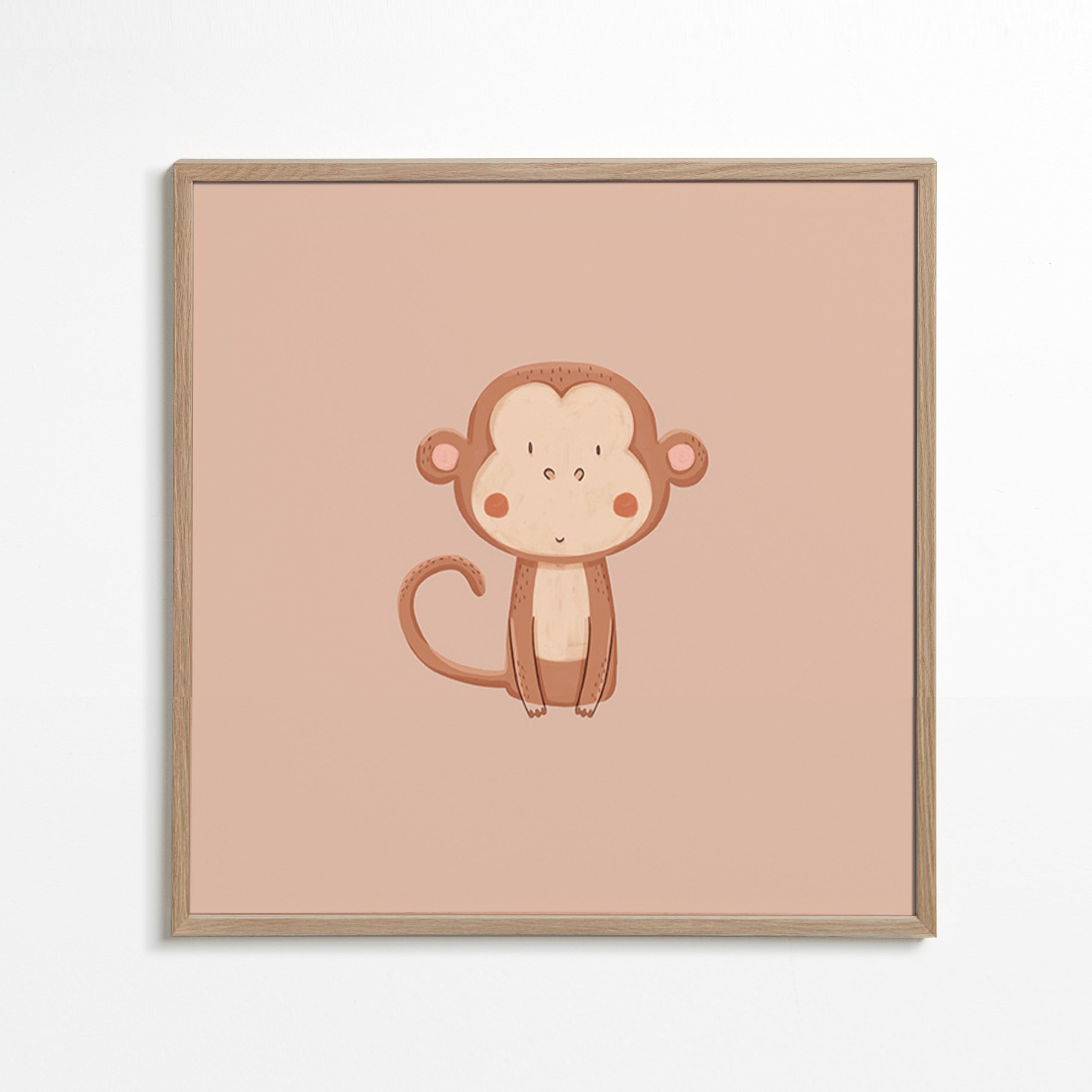 Minimalistisk apa illustration