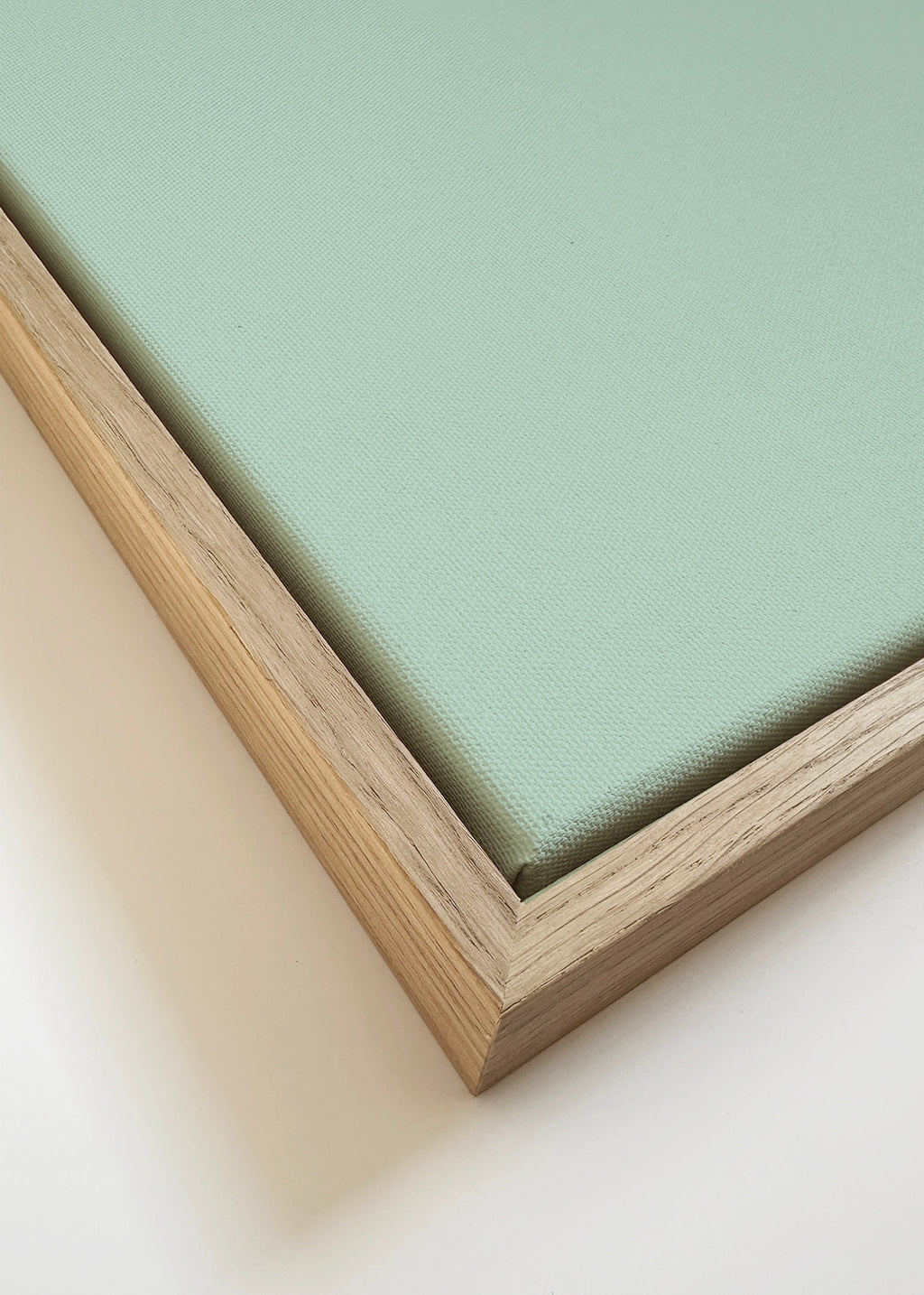 Panda bear - Framed canvas detail