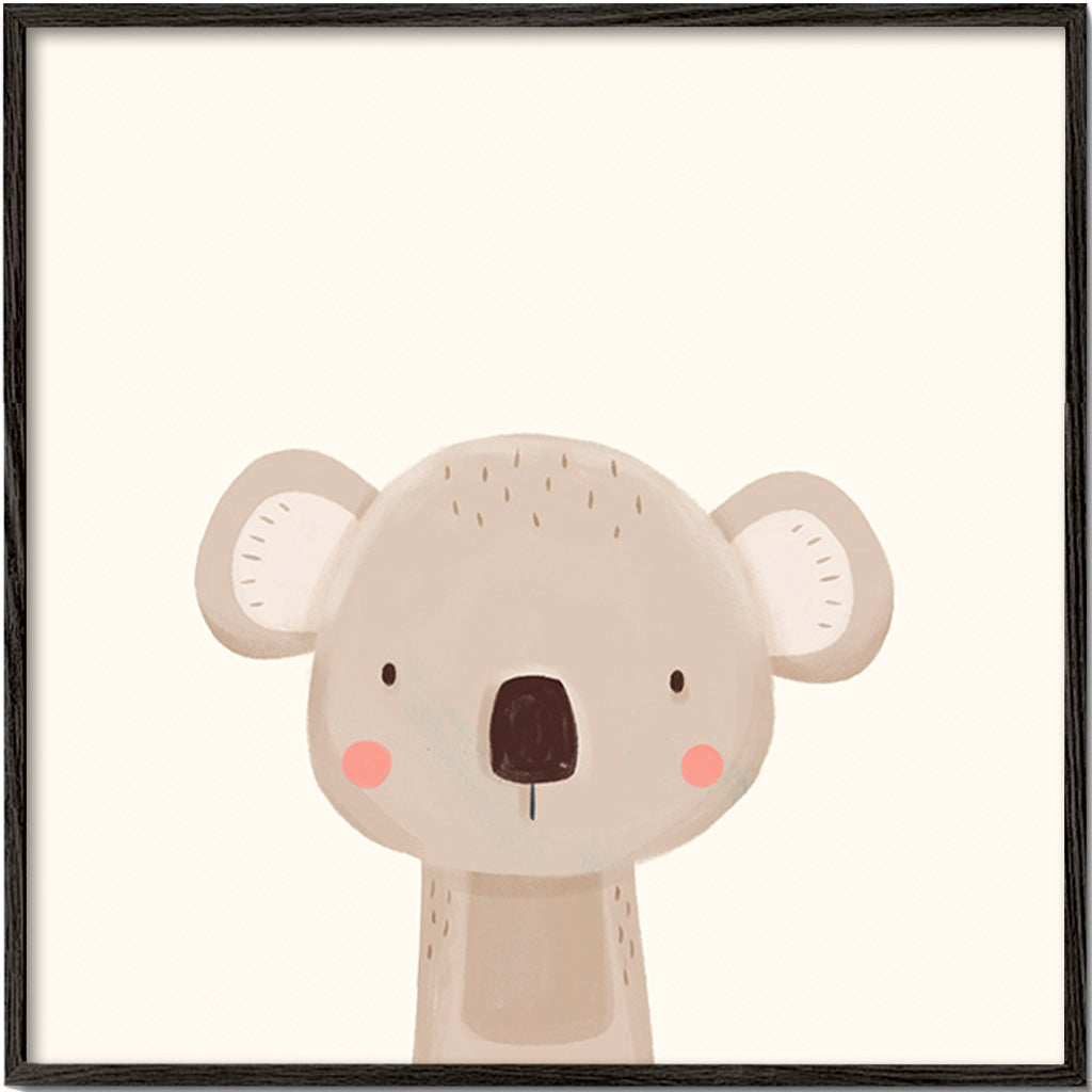 Barnposter koala söt