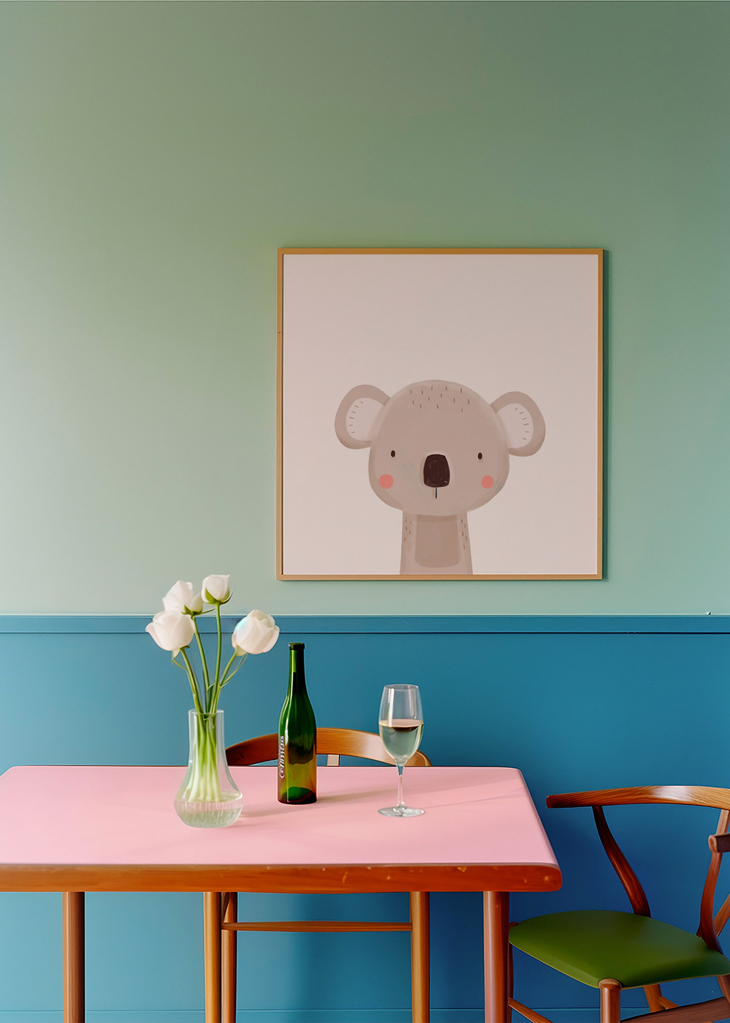 Barnposter koala söt