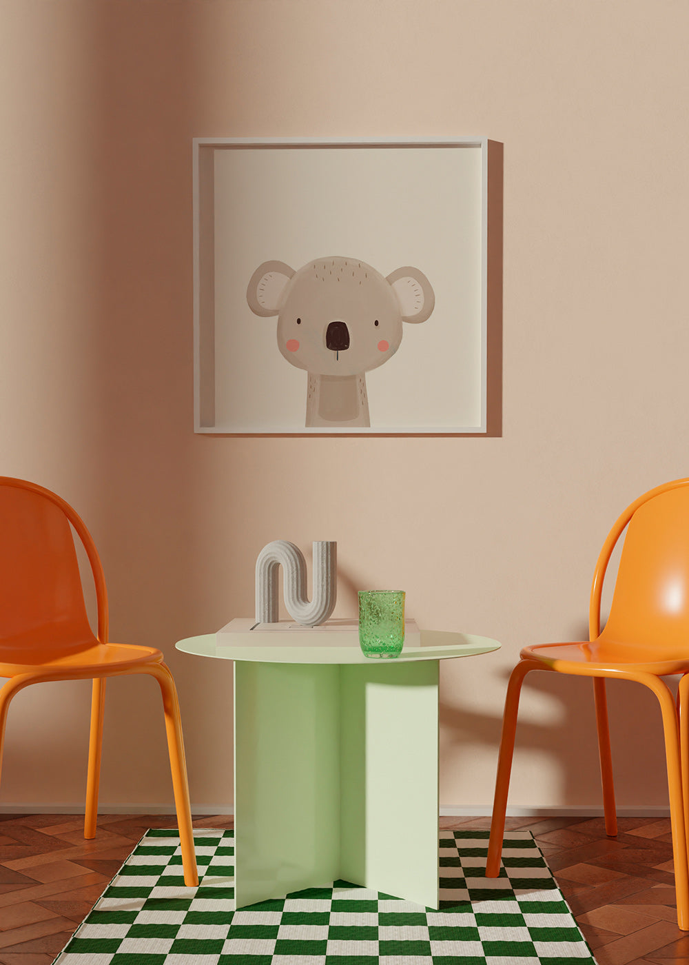 Barnposter koala söt