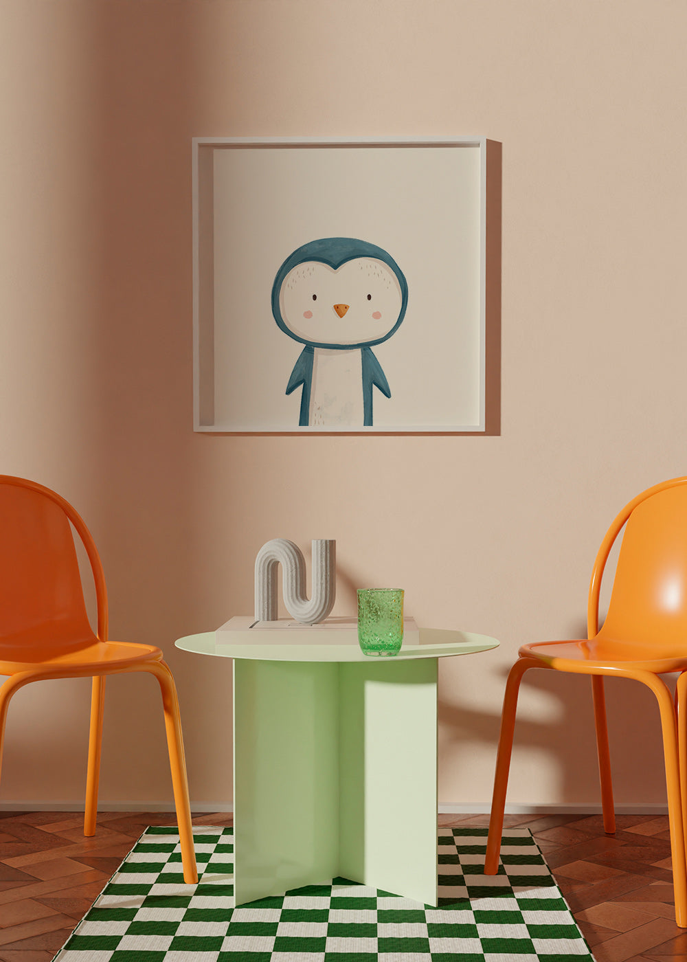 Pingvinillustration