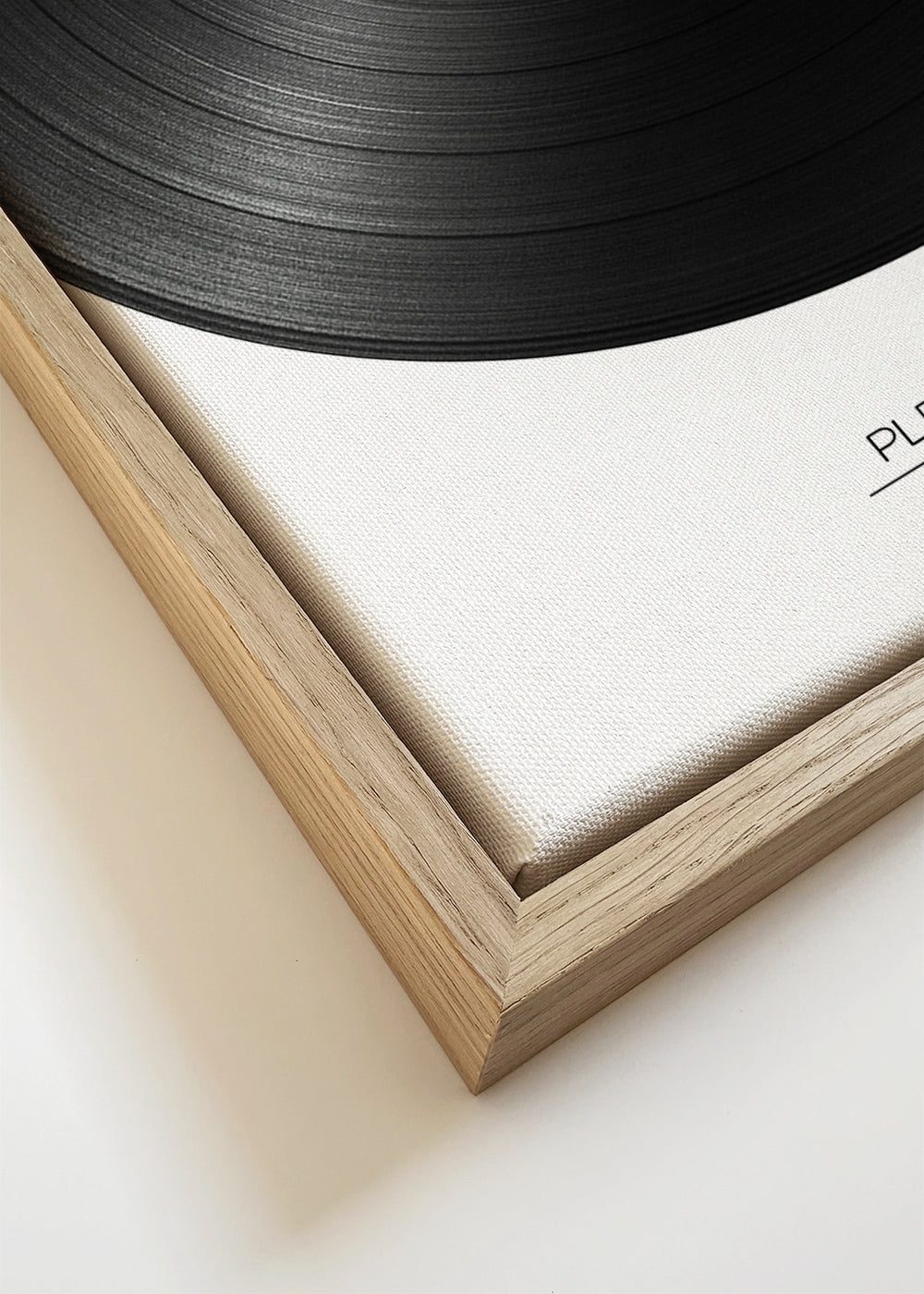 Vinylfotografi med typografi