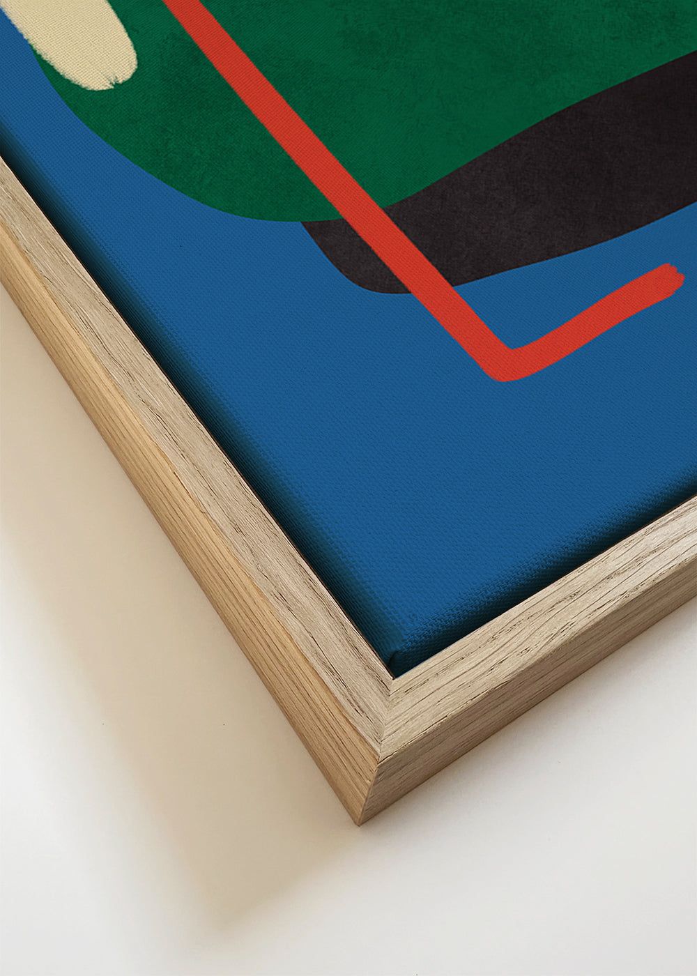 Illustration abstrakt ansikte