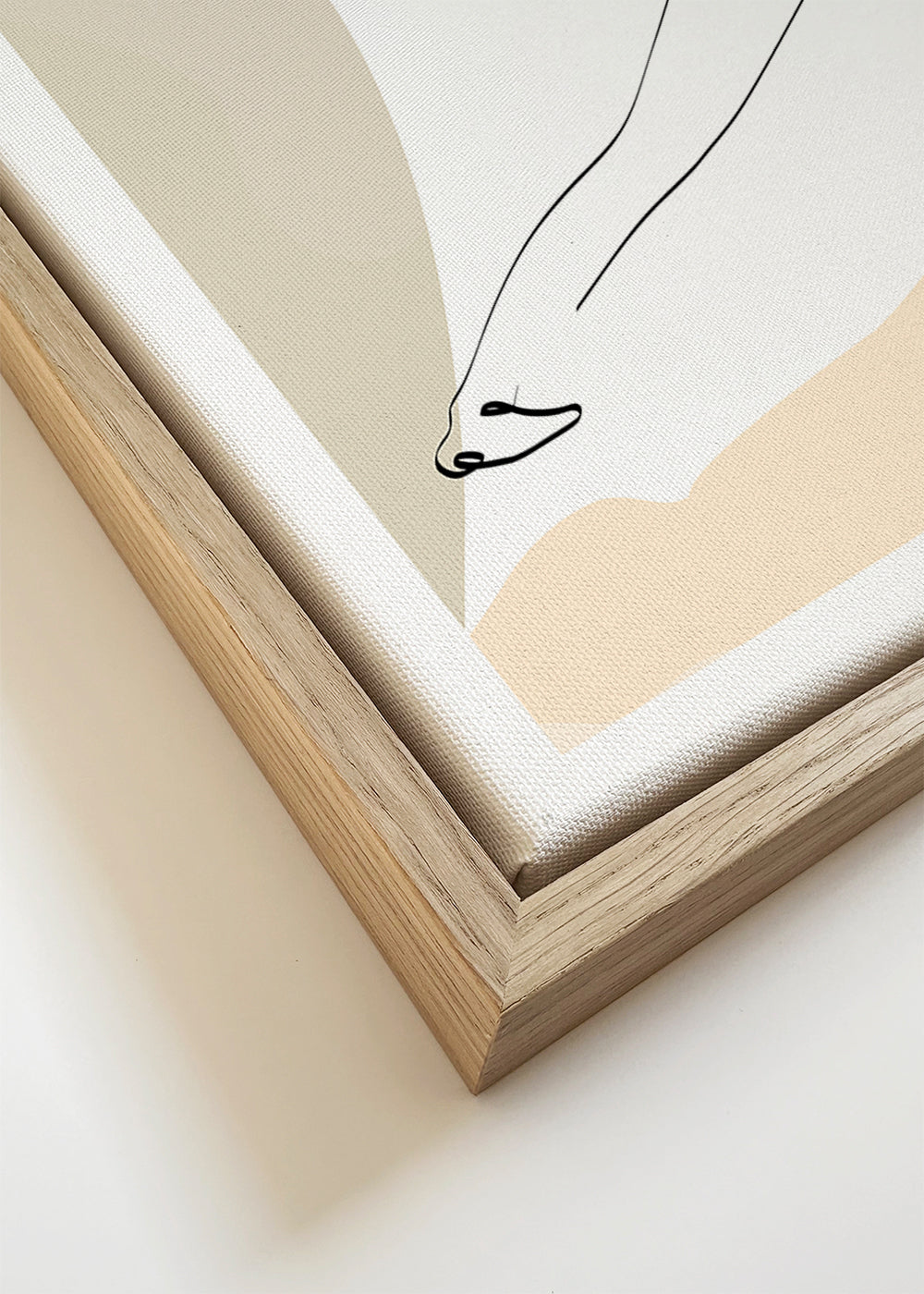 Avslappnande linjedesign: krigarens position