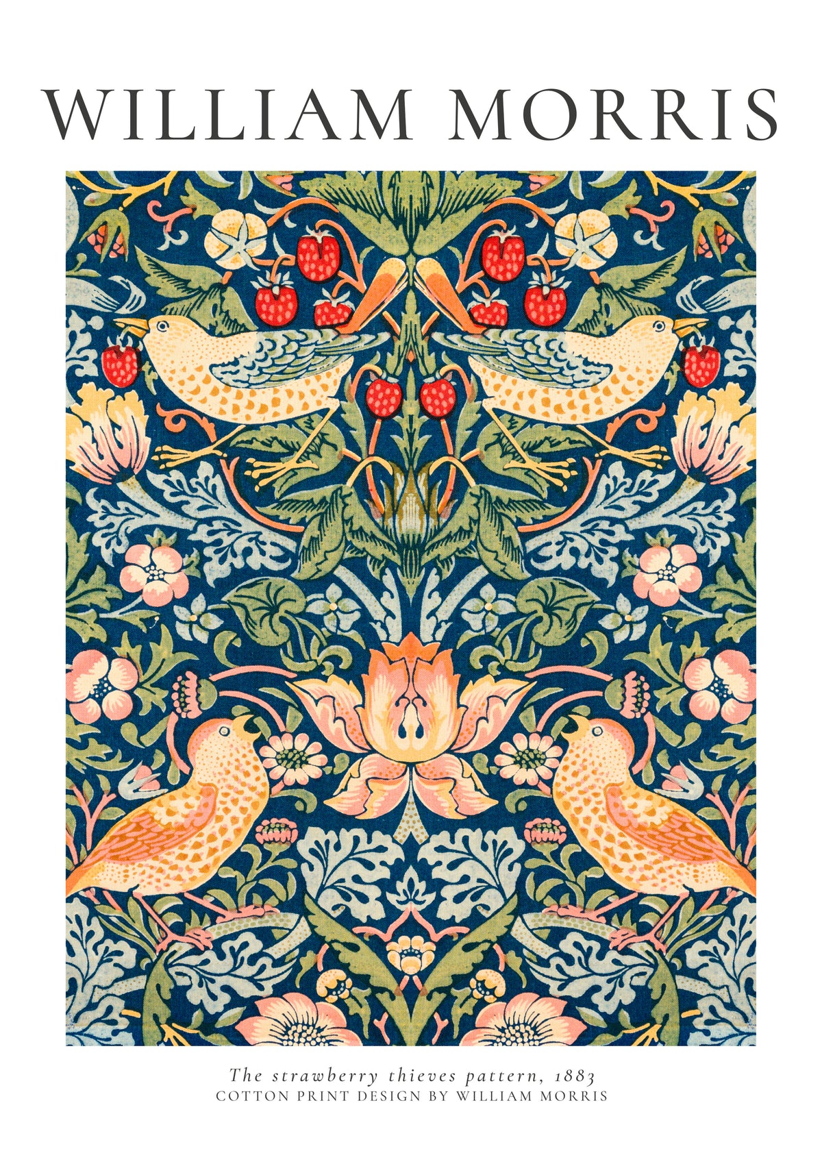 William Morris strawberry thieves - Unframed art print