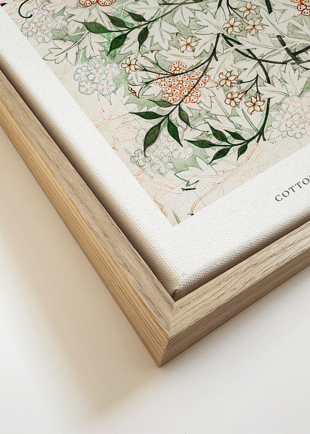 Botanisk poster med jasmin av William Morris