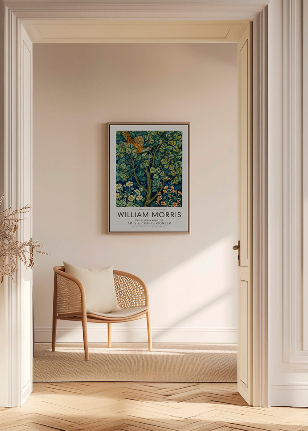 Botanisk poster William Morris fasan