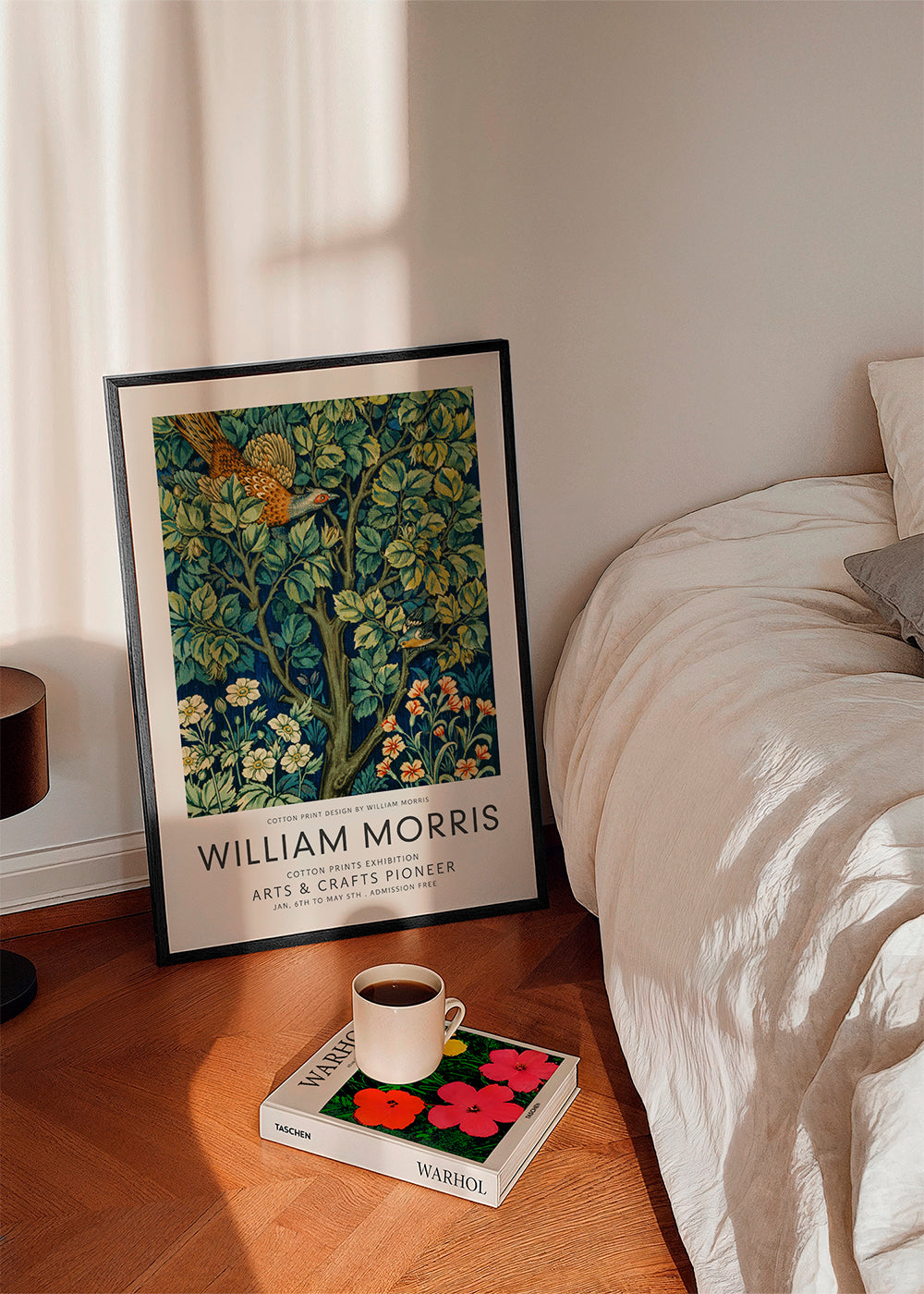 Botanisk poster William Morris fasan