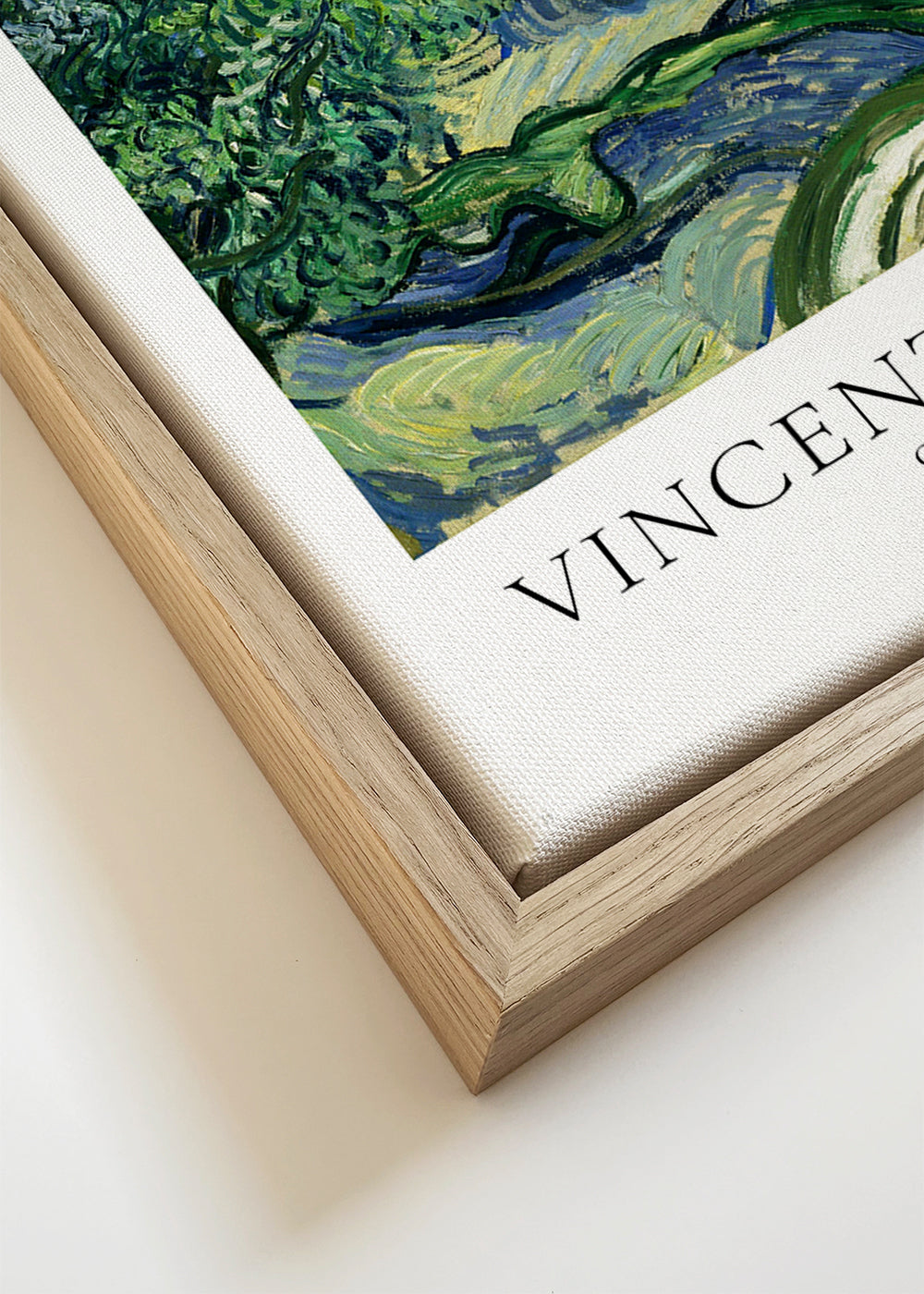 Botanisk poster Olivträd av Van Gogh