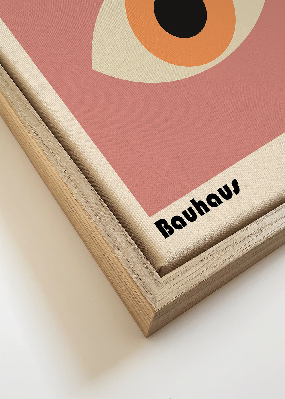 Geometrisk poster Bauhaus-öga