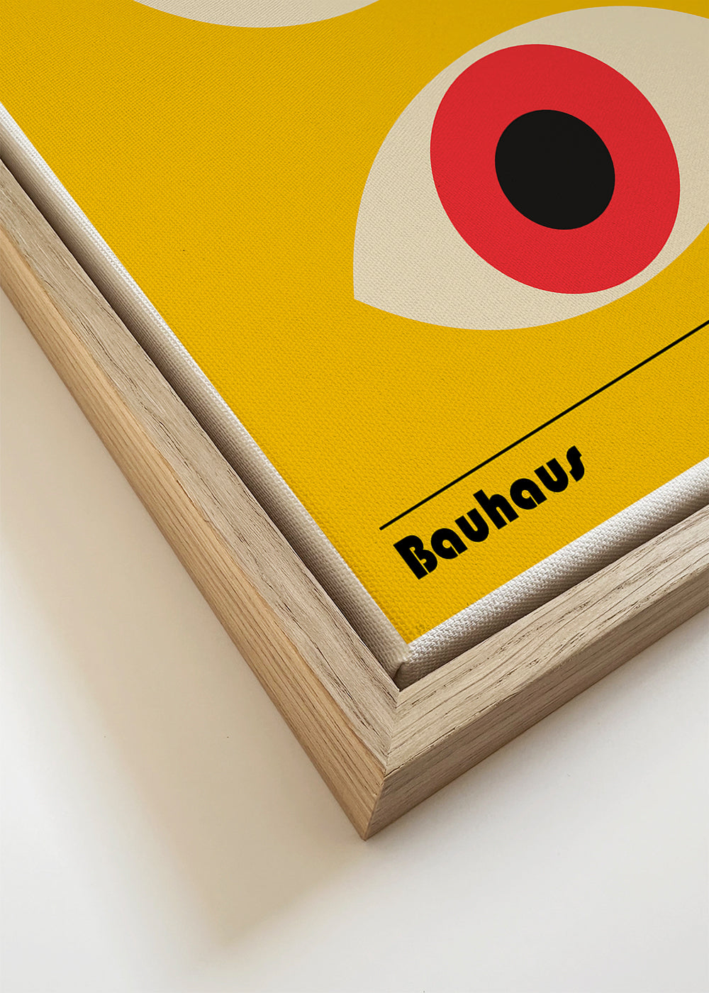 Geometrisk tavla med Bauhaus-ögon