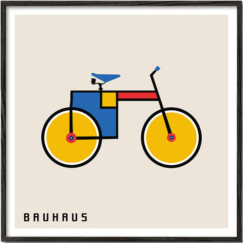 Bauhaus cykelillustration