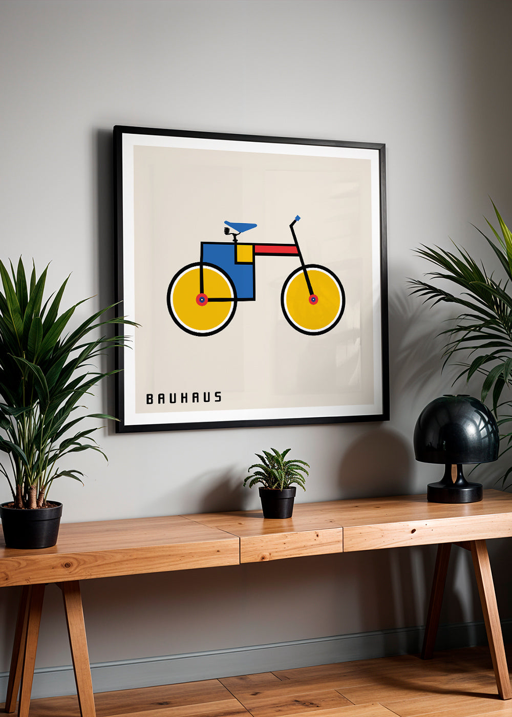 Bauhaus cykelillustration