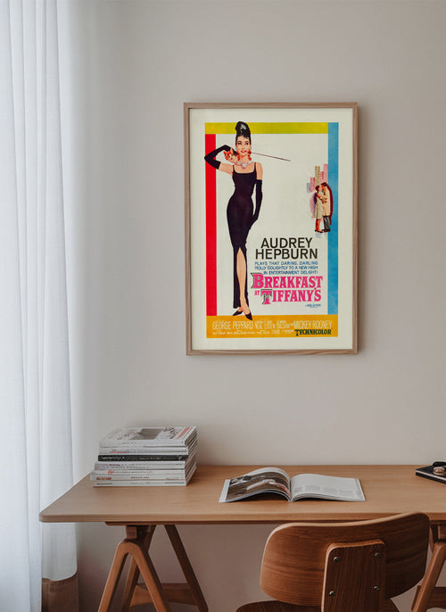 Vintageposter Audrey Hepburn klassiker