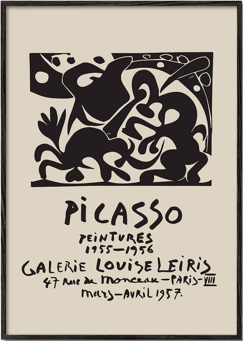 Vintage utställningsaffisch Picasso