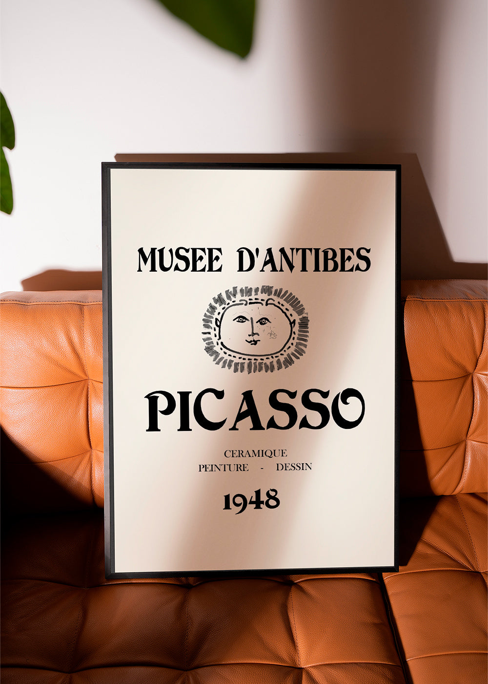 Vintage affisch Musée d'Antibes Picasso 1948