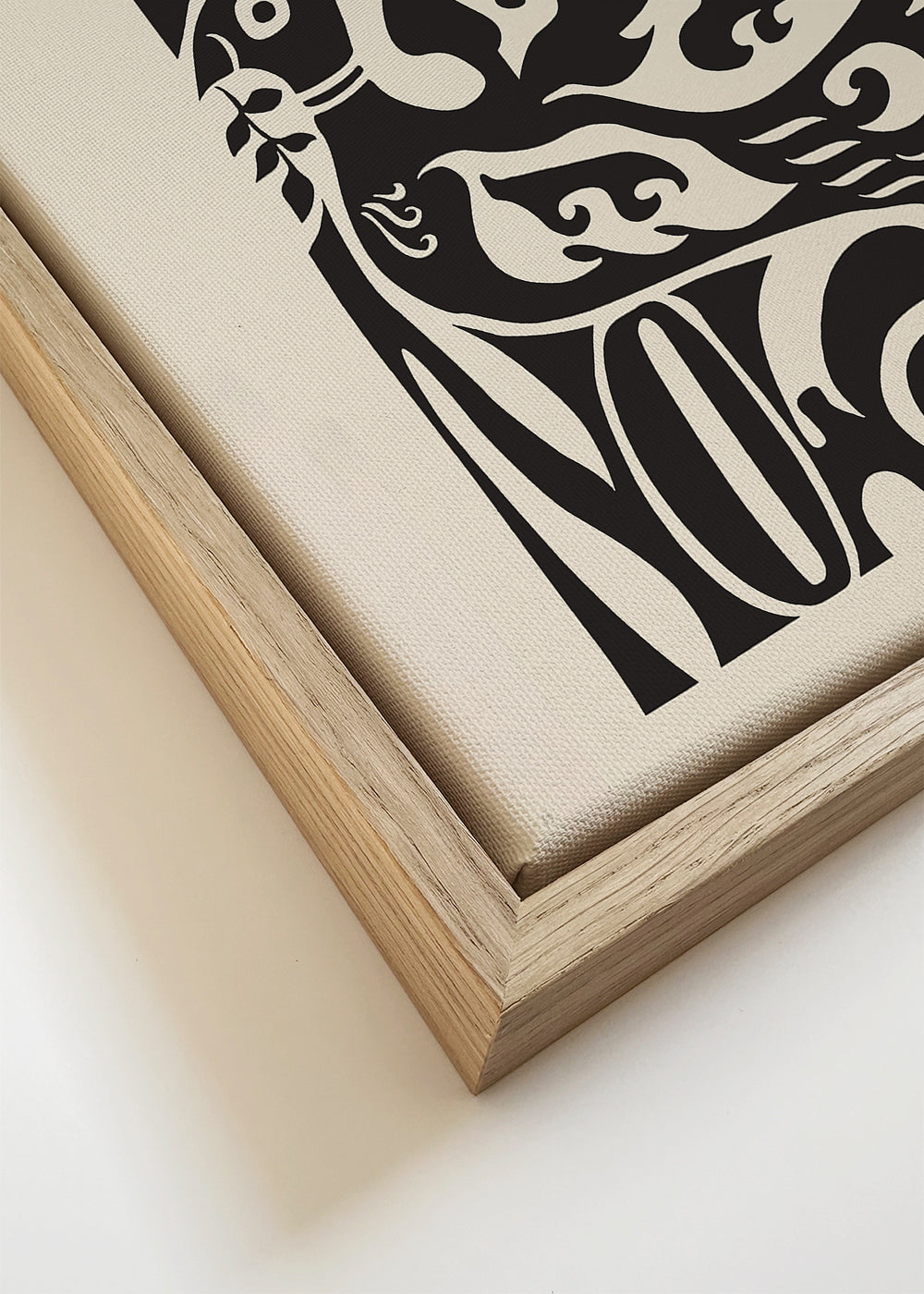 Vintage-affisch med typografisk duva 'Peace Now'
