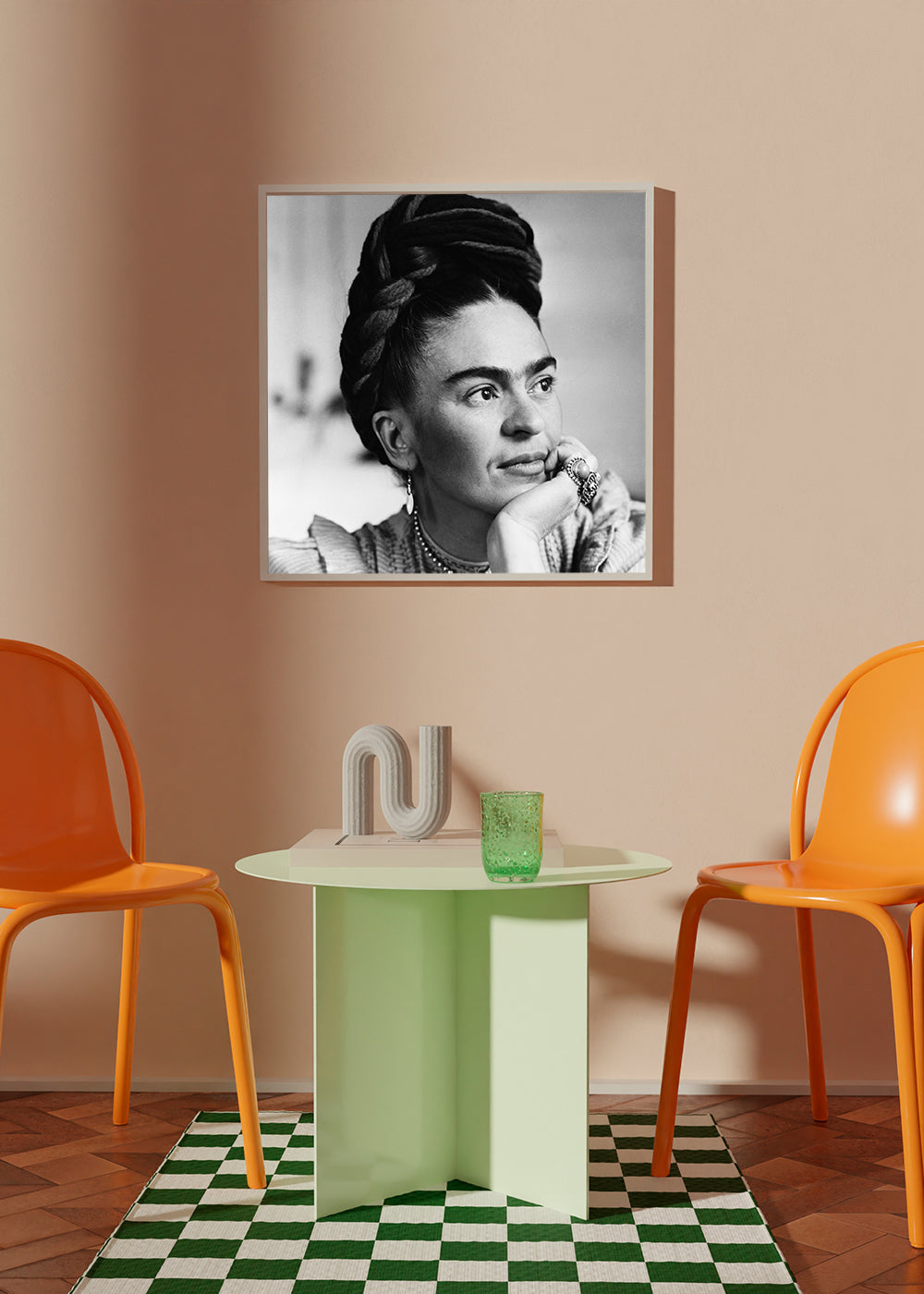 Fotografi porträtt svartvitt med vintagekänsla