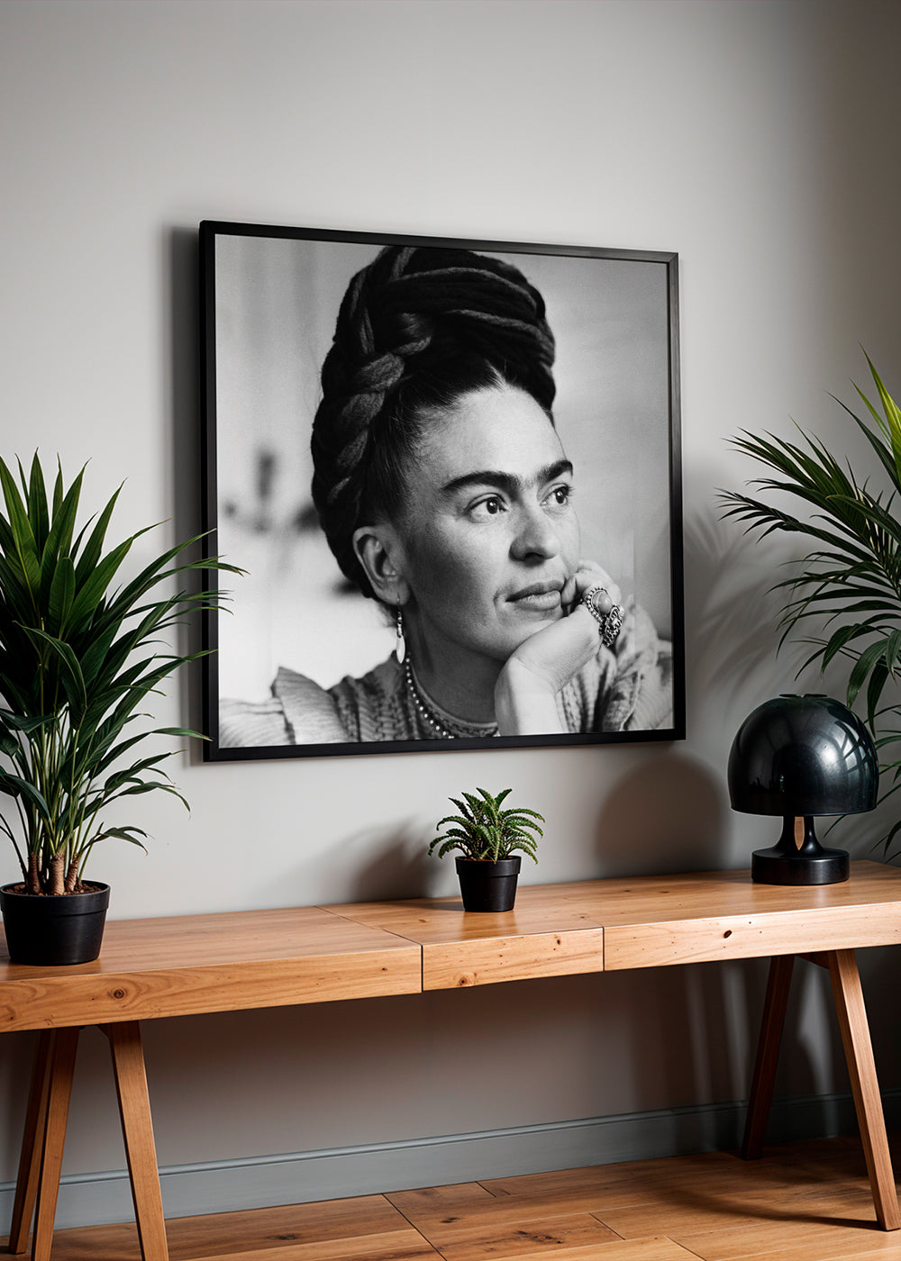Fotografi porträtt svartvitt med vintagekänsla
