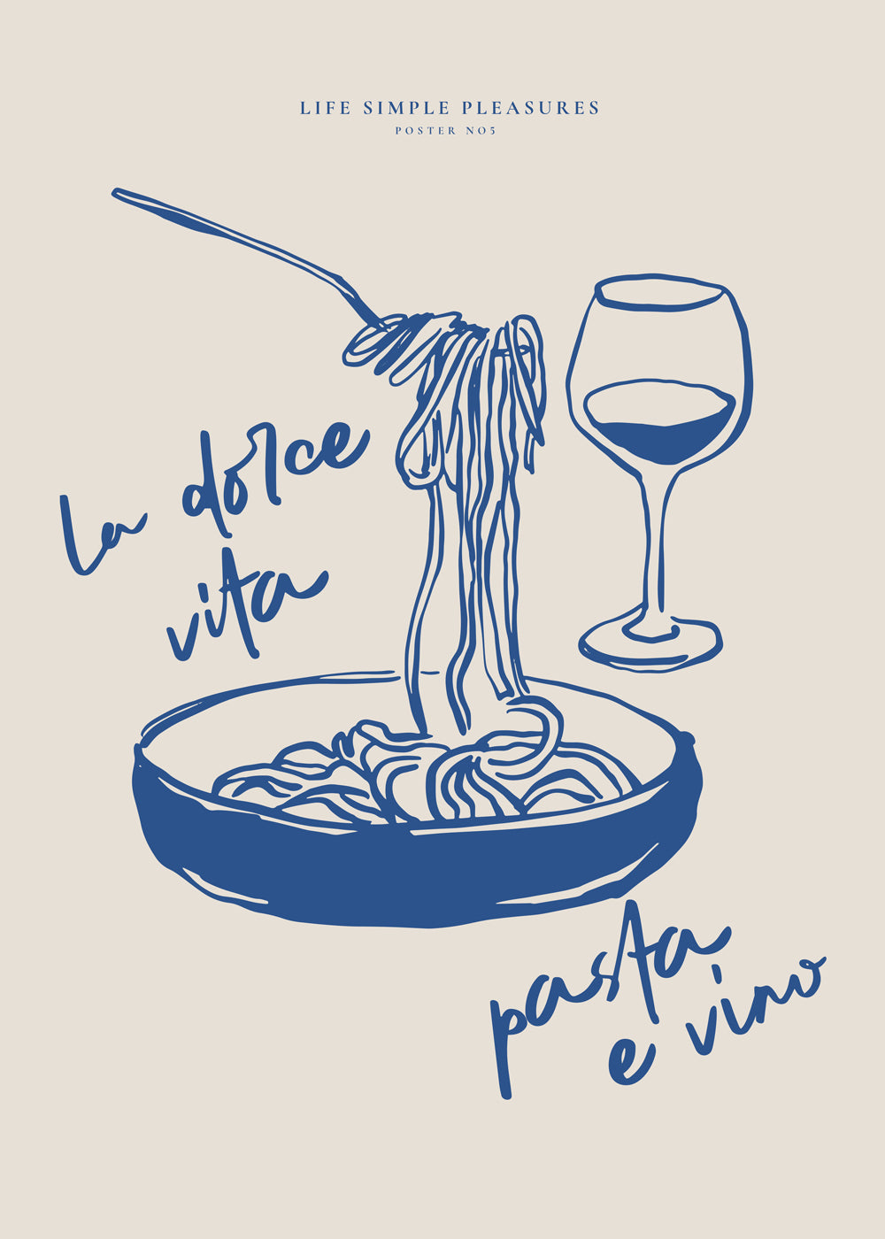 Kökskonst La Dolce Vita pasta och vin