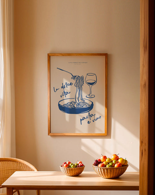 Kökskonst La Dolce Vita pasta och vin