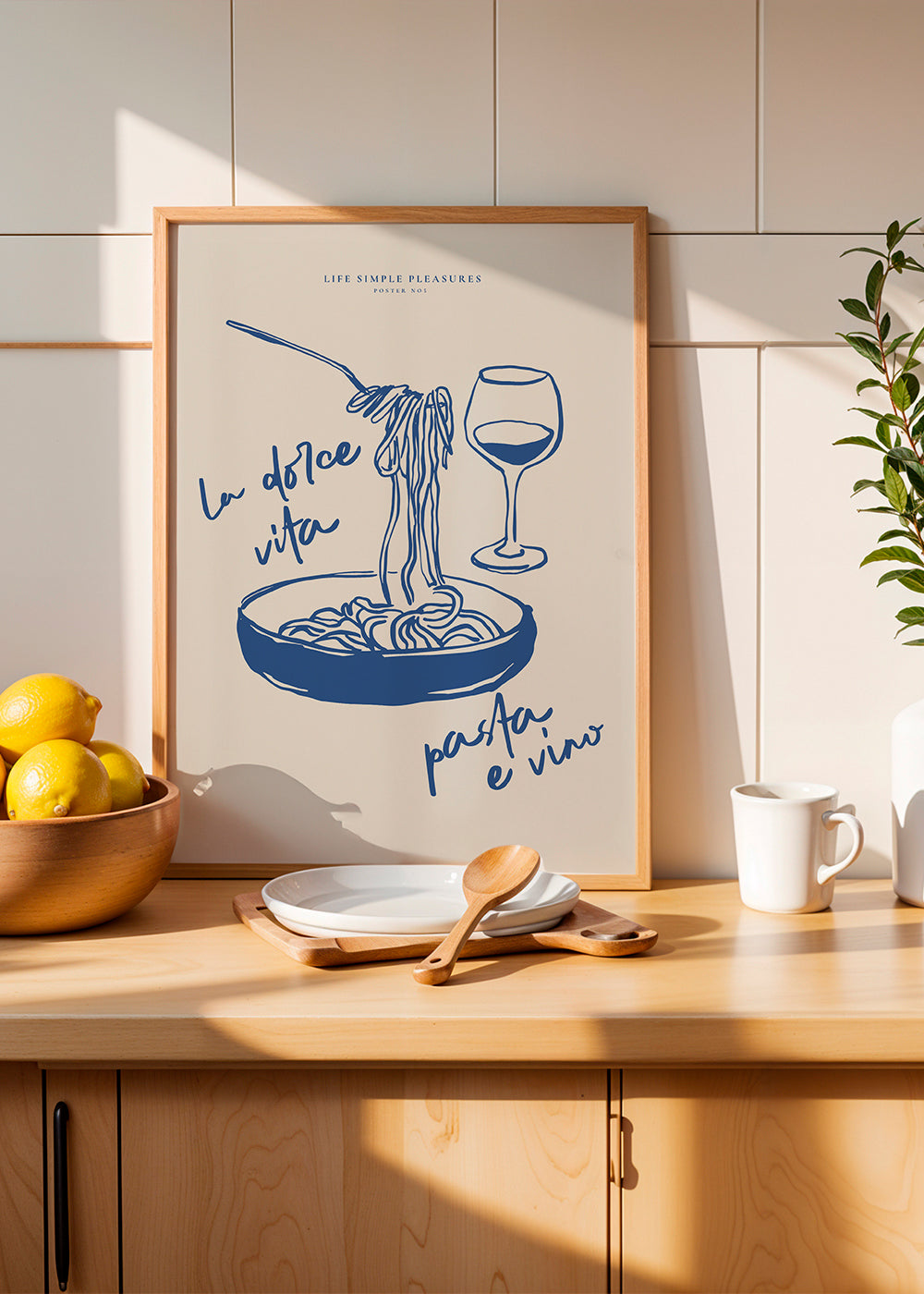 Kökskonst La Dolce Vita pasta och vin