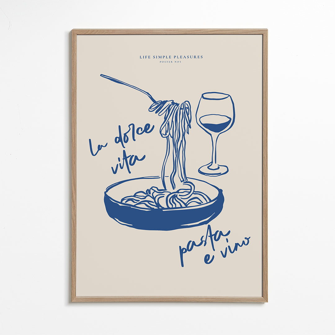 Kökskonst La Dolce Vita pasta och vin