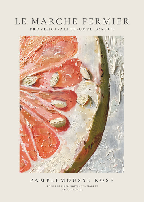 Kökskonst: rosa grapefrukt i impasto