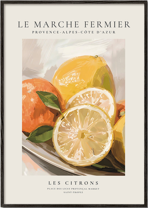 Kökskonst Citrus från marknaden