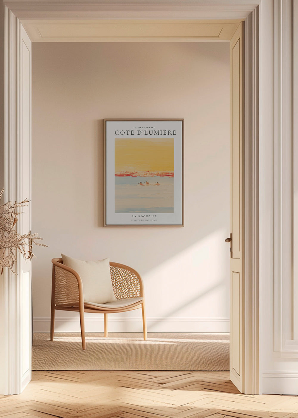 Kökskonst: Côte d'Lumière kustposter