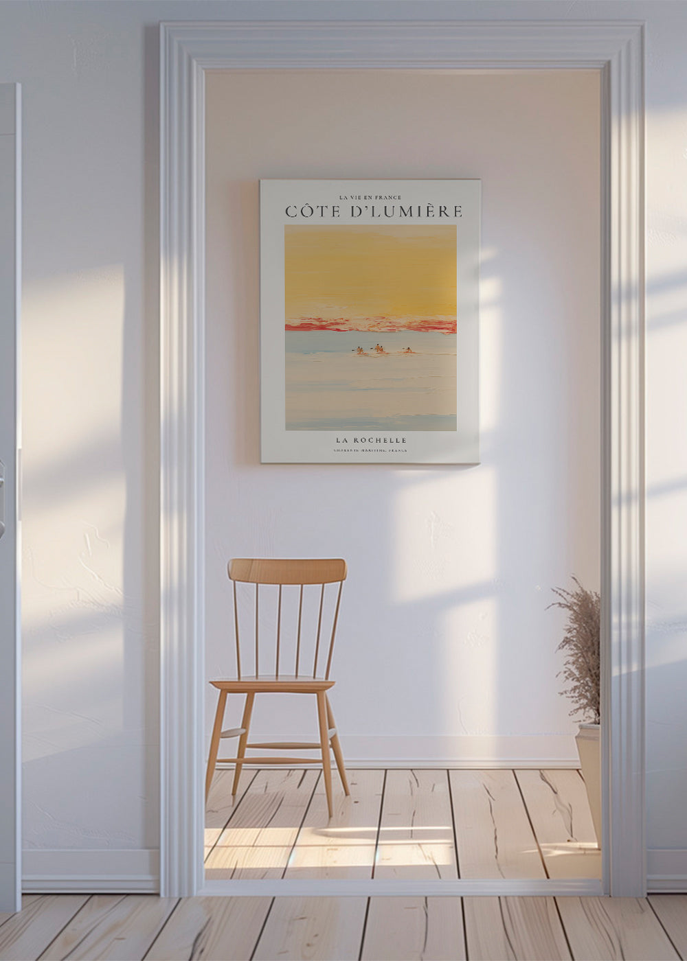 Kökskonst: Côte d'Lumière kustposter