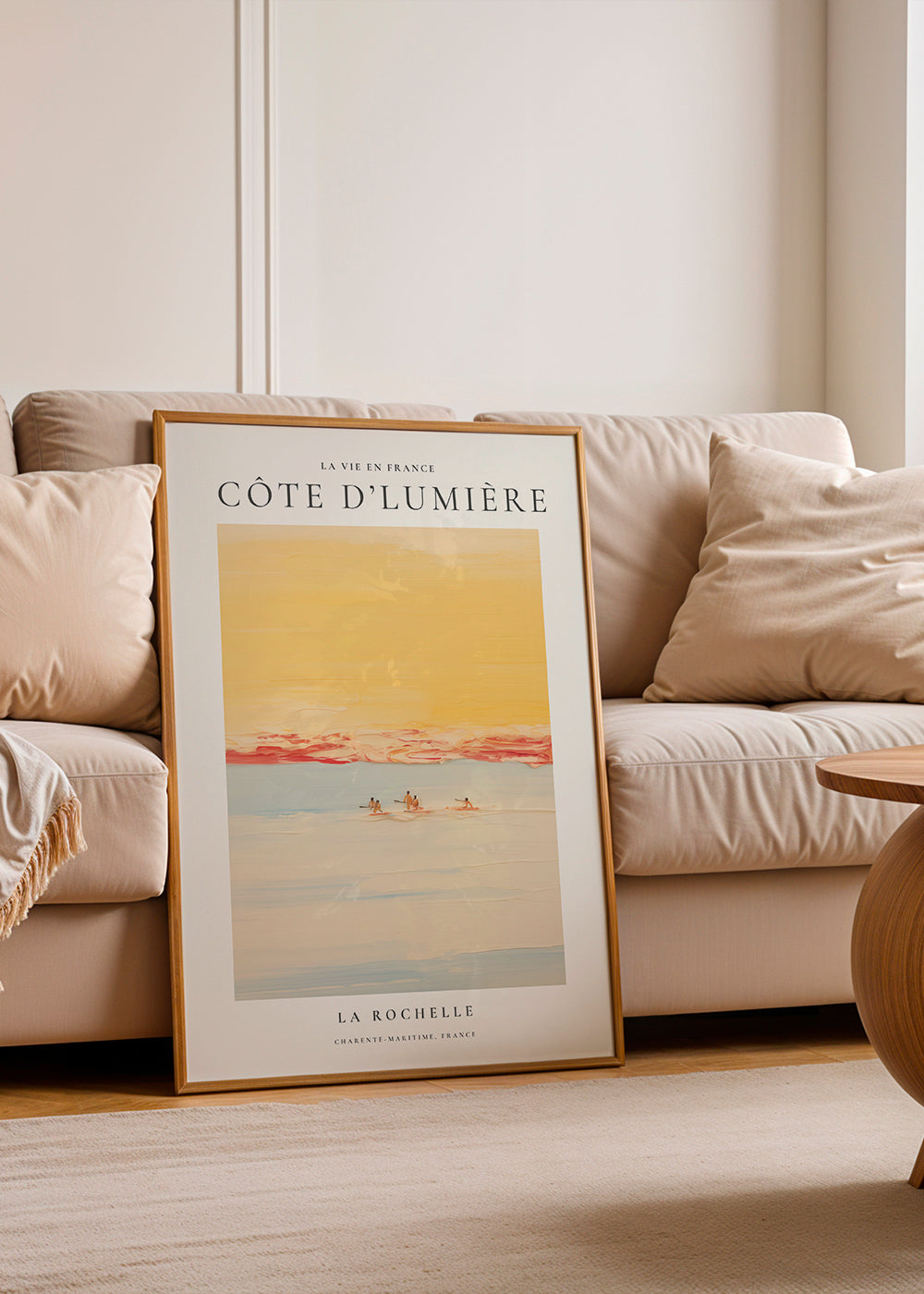 Kökskonst: Côte d'Lumière kustposter