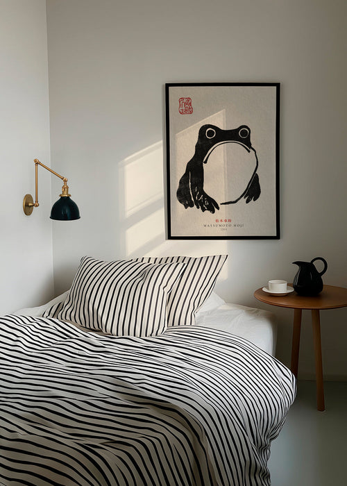 Tavla groda japansk minimalistisk