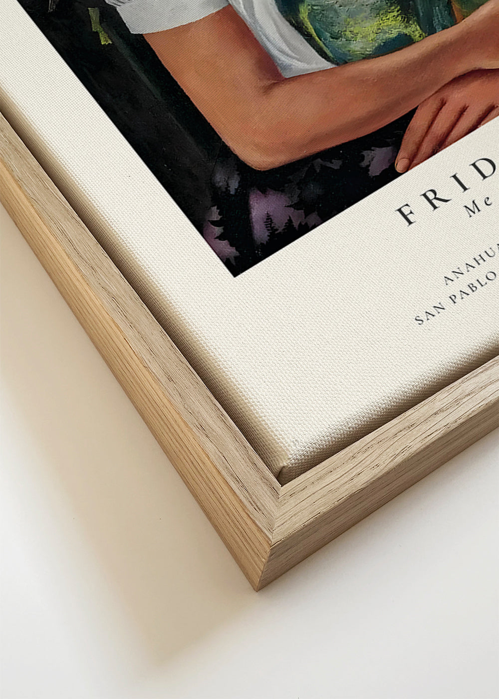 Konstverk Frida Kahlo med papegojor