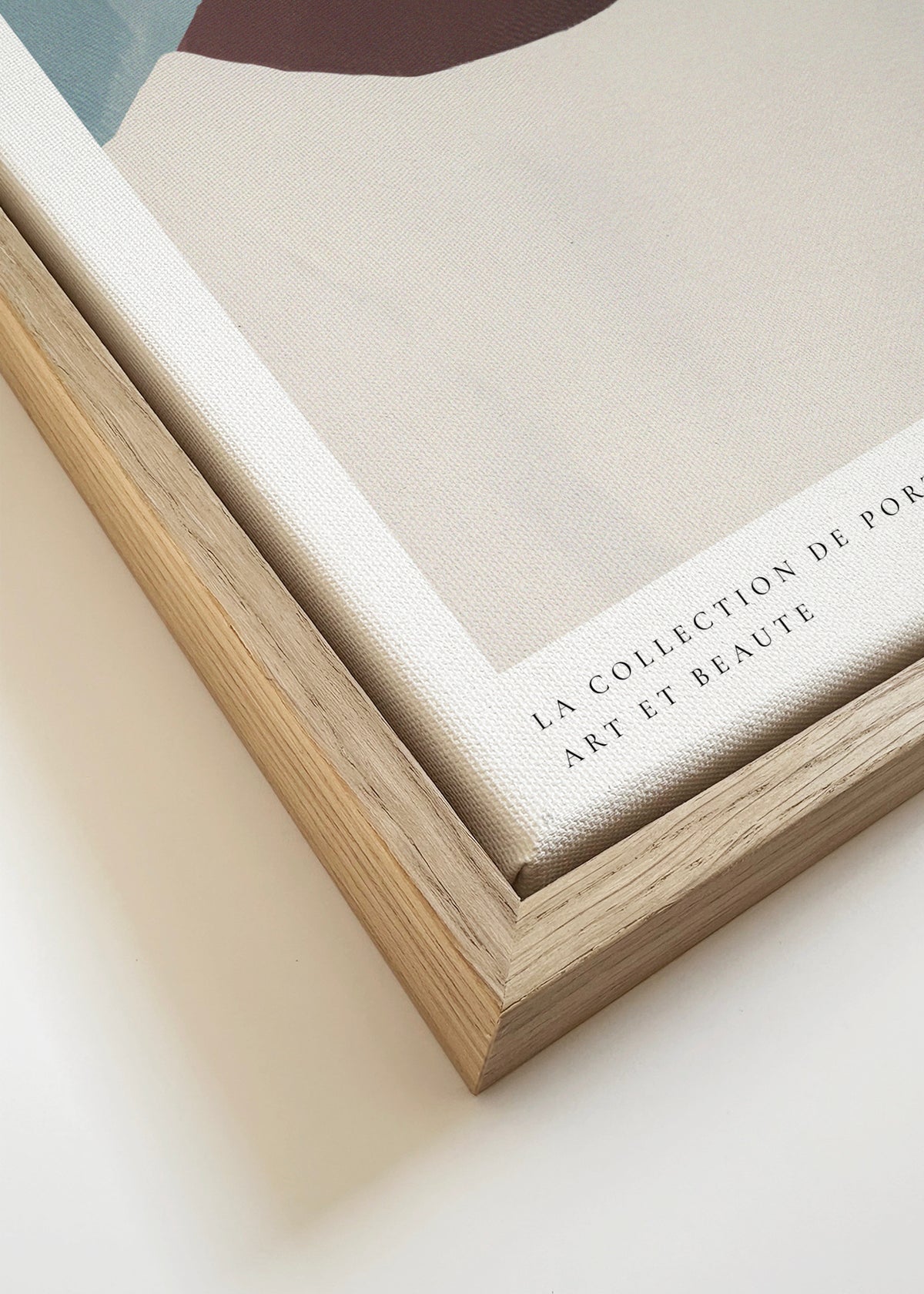 La collection de portraits - Poster No. 2 - Framed canvas detail