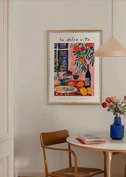 Kökskonst illustration La Dolce Vita