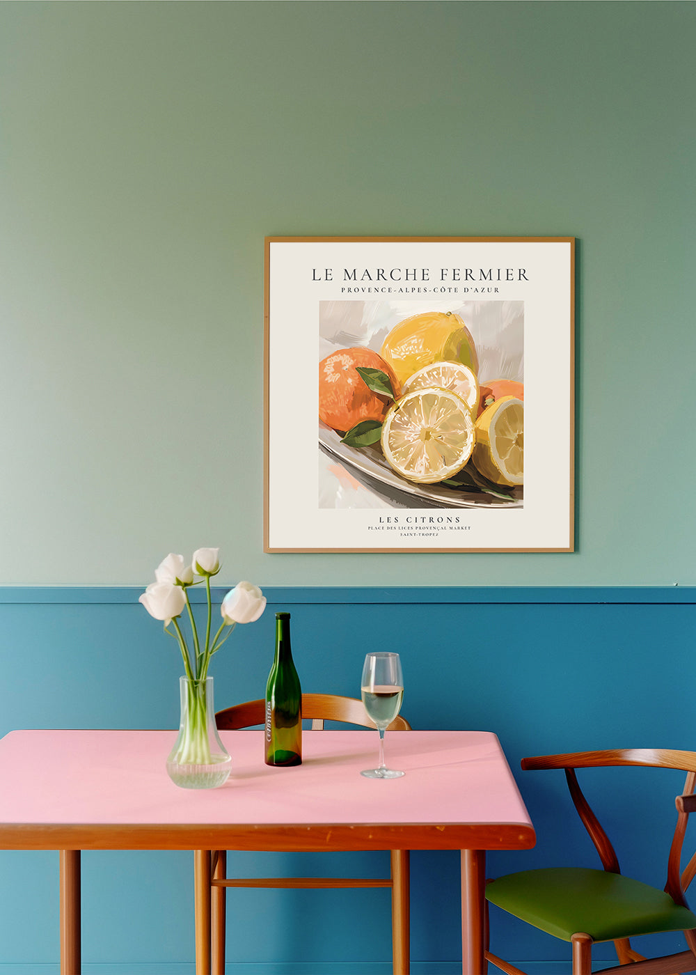 Kökskonst Citroner och apelsiner