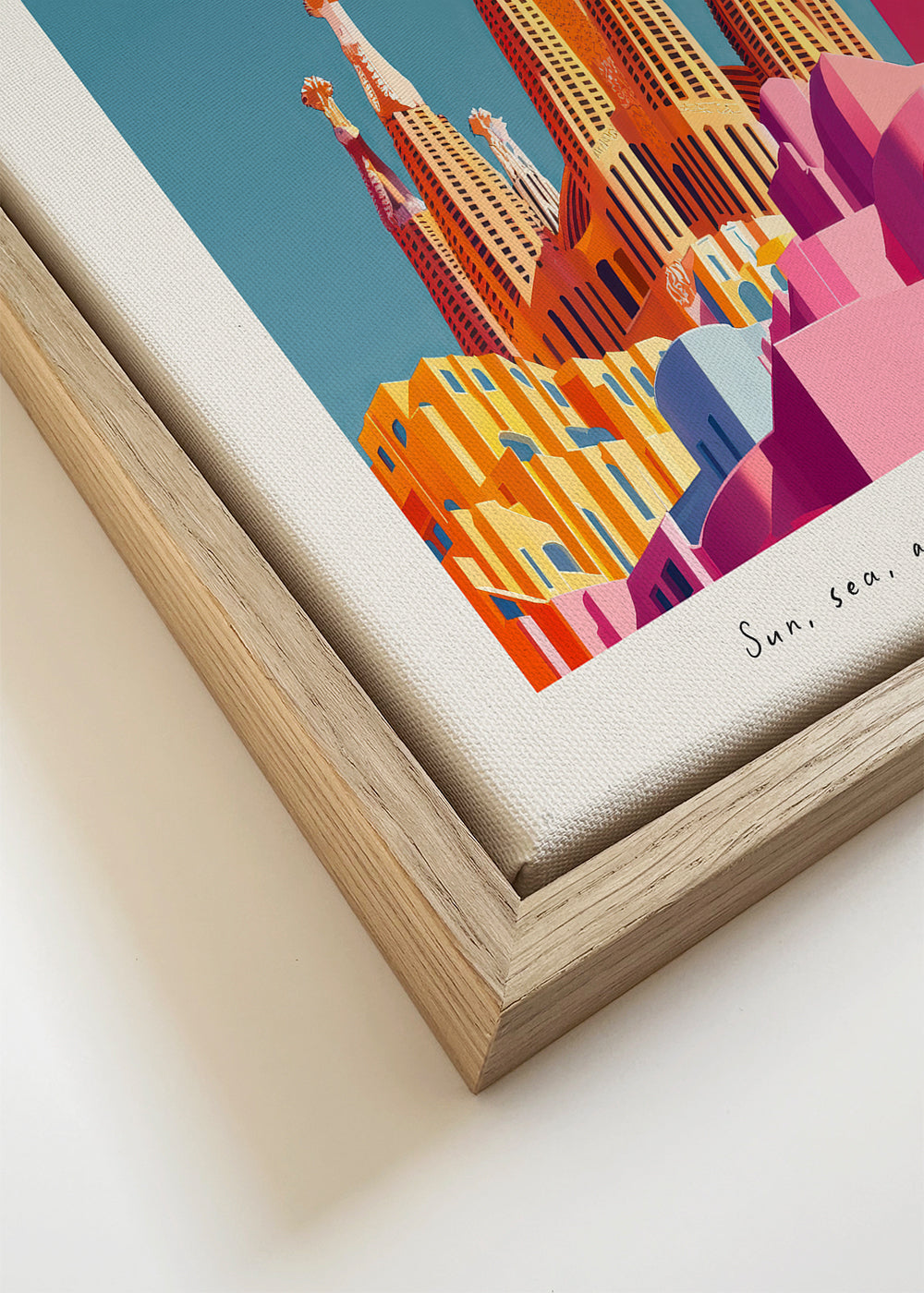 Kökskonst Sagrada Familia illustration