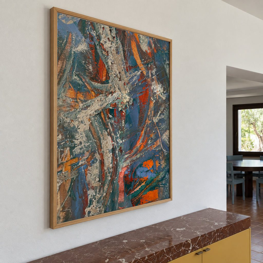 Geiser - Framed poster in an interior