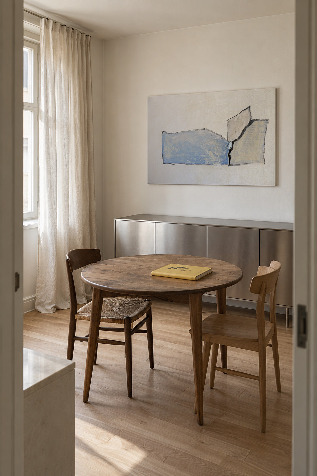 Entre dos mares - Unframed canvas in an interior