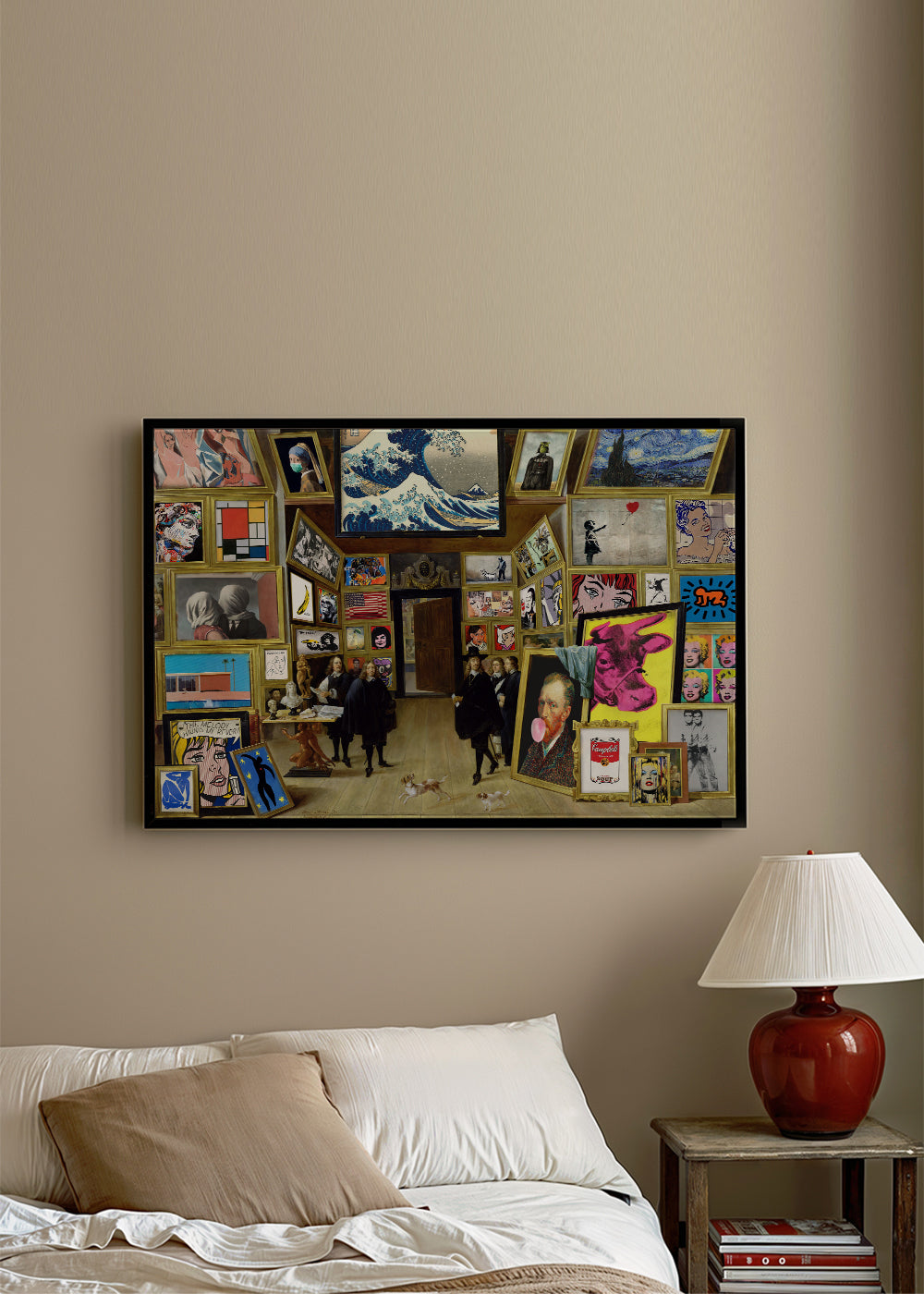 Modern art gallery