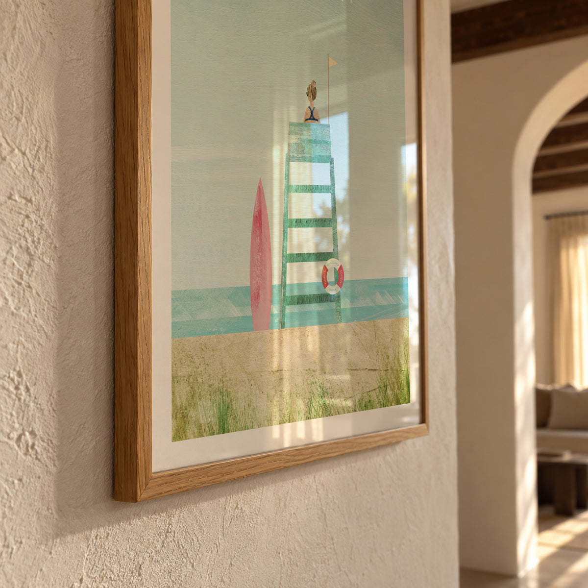 Florida - Framed poster detail